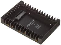 Delock 18364 3,5 installatieframe voor 2,5 SATA-schijf zwart - thumbnail