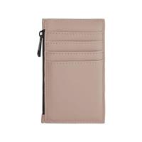 Atlantis BG326 Matte PU Card Holder - Nude-Pink - 13 x 7 cm - thumbnail