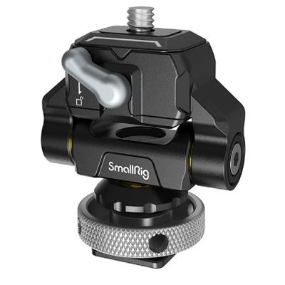 SmallRig 3514 Drop-in HawkLock mini Quick Release Monitor Mount with Cold Shoe