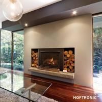 Set van 6 Miro LED inbouwspots - GU10 4 Watt 345 Lumen - 4000K Neutraal wit - Dimbaar - Rond - Kantelbaar - IP20 Voor binnen - Zwart - thumbnail