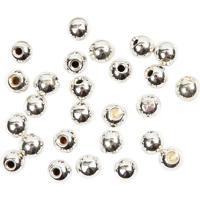 Creativ Company Eindkralen voor memory wire, d 3 mm, gatgrootte 1 mm, verzilverd, 20 stuk/ 1 doos - thumbnail