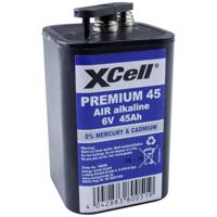 XCell Premium 45 Speciale batterij 4R25 Veercontact Zink-lucht 6 V 45000 mAh 1 stuk(s) - thumbnail