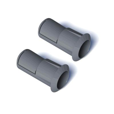 SecuBar zelfborgende hulzen - Snap - grijs - 2 stuks - 2010.355.100