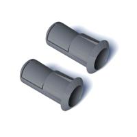 SecuBar zelfborgende hulzen - Snap - grijs - 2 stuks - 2010.355.100 - thumbnail