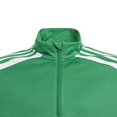 adidas Squadra 21 Trainingstrui 1/4-Zip Kids Groen Wit - thumbnail