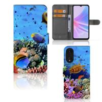 OPPO A78 5G | A58 5G | Telefoonhoesje | Met pasjeshouder | Vissen - thumbnail