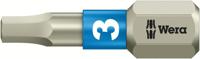 Wera 3840/1 TS Bits Zeskant, RVS, Hex-Plus, 3.0 x 25 mm - 1 stuk(s) - 05071073001 - thumbnail