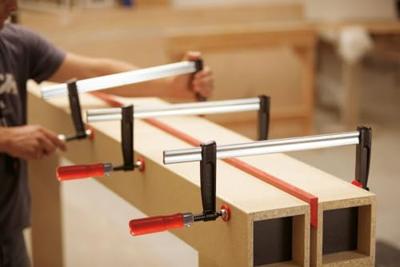 Bessey TPN20B8BE Smeedijzeren schroefklem TPN-BE 200/80 Spanbreedte (max.):200 mm Afm. werkbereik:80 mm