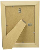 Deknudt Fotokader wit met bruinkleurig accent 15x20 S221H3 - thumbnail