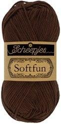 Scheepjes Softfun - 2623 Chocolate - Haakgaren / Breigaren