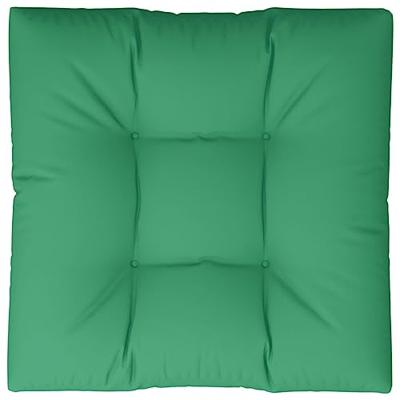 VidaXL Palletkussen 70x70x12 cm stof groen