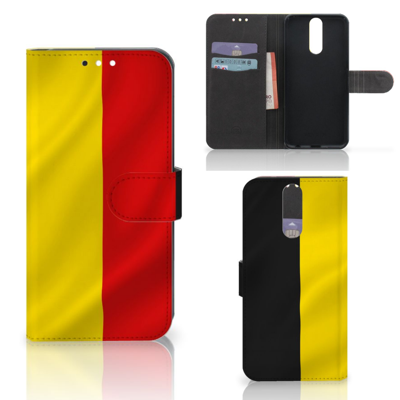 Huawei Mate 10 Lite Bookstyle Case Belgische Vlag