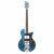 Duesenberg Alliance Mike Campbell I Metallic Light Blue elektrische gitaar met koffer - thumbnail