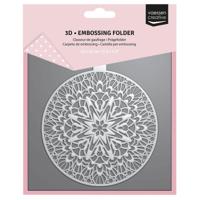 Vaessen Creative • 3d embossing folder kerstbal 15x15cm - thumbnail