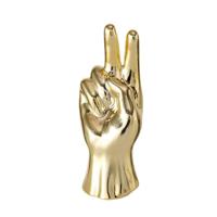 Boltze Home Beeld hand h19cm goud of wit - thumbnail