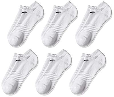 Nike SX7678 Everyday Lightweight No-Show Socks 3-Pack - Wit - 42-46 Nike SX7678 Everyday Lightweight No-Show Socks 3-Pack - Wit - 42-46