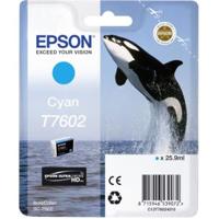 Epson T7602 Cartridge Cyaan - thumbnail