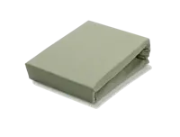 Vandyck Vandyck Jersey Soft Split Topper Hoeslaken 180/200x200/220 Light Olive 123 - thumbnail