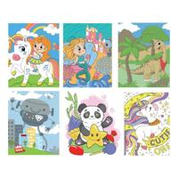 Schilderen op Nummer Thema, 8dlg. - thumbnail