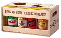 Carré Chocobeer chocolade, houten kist van 200 gram - thumbnail