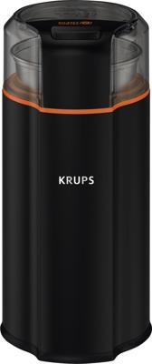 Krups GX3328 Silent Vortex Elektrische Koffiemolen Zwart/Oranje