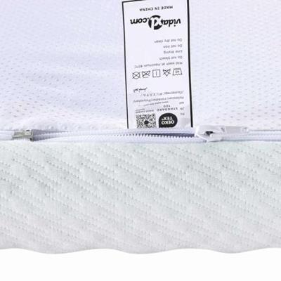 Matraspads Wit en Groen 90 x 190 cm