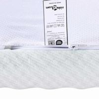 Matraspads Wit en Groen 80 x 200 cm - thumbnail