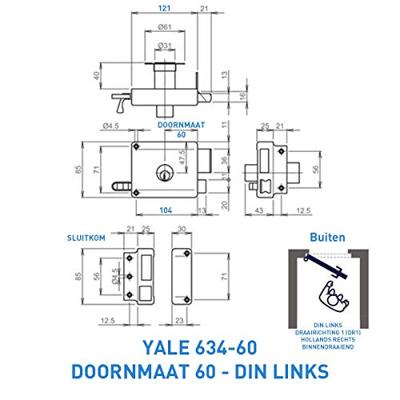 OPLEGSLOT DR-1 634-60