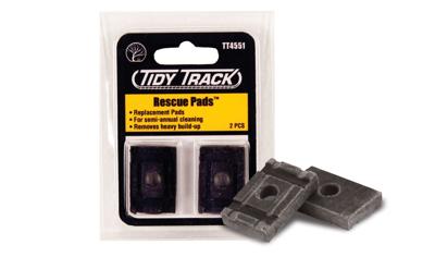 Woodland Scenics WTT4551 0, H0, N, TT Rails Schoonmaakpads 2 stuk(s)