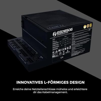 Lian Li EDGE 850W ATX 3.1 Black (Geen USB) Lian Li EDGE 850W ATX 3.1 Black (Geen USB)