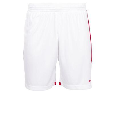 Stanno 420001K Focus Short Kids - White-Red - 152 Stanno 420001K Focus Short Kids - White-Red - 152