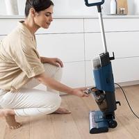 NIEUW SHARK HydroVac WD100EU - Harde vloerreiniger met snoer - Antimicrobiële roterende borstel - Stofzuigt en reinigt - thumbnail