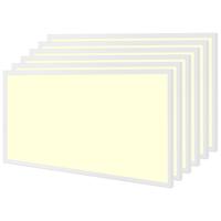 Velvalux Lumis LED Paneel 30x60cm 6-Pack Warm Wit 3000K - Flikkervrij - thumbnail