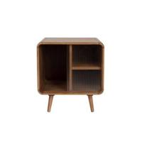 Zuiver Bijzettafel/Nachtkastje 'Rise' Walnoot, 50 x 40cm - thumbnail