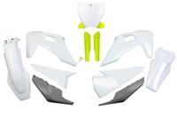 UFO PLAST kappenset trim kit ufo husqvarna oem wt/ye/gr - thumbnail
