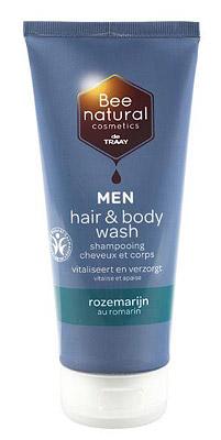 Bee Honest Men Hair & Body Wash Rozemarijn Bee Honest Men Hair & Body Wash Rozemarijn