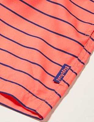 Playshoes zwemshort Strepen Rood-146-152
