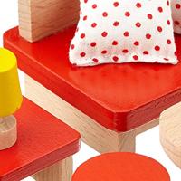 Goki poppenmeubels woonkamer - thumbnail