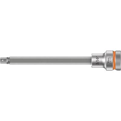 Wera 8740 B HF Binnenzeskant Zyklop Bitdop met 3/8"-aandrijving met vasthoudfunctie, 3/16" x 107 mm - 1 stuk(s) - 05003086001