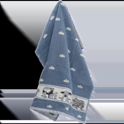 Bunzlau Castle Bunzlau Castle Sheep keukendoek 53x60 Grey-Blue