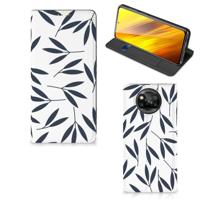 Xiaomi Poco X3 Pro | Poco X3 Smart Cover Leaves Blue - thumbnail