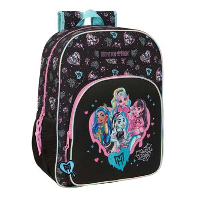 Schoolrugzak Monster High Zwart 33 x 42 x 14 cm