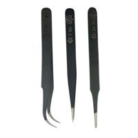 Piergiacomi Set samengesteld uit 3 ESD-pincetten - PG-KIT3-T1D - thumbnail