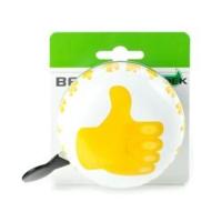 Widek ding dong bel groot duim emoticons op kaart - thumbnail