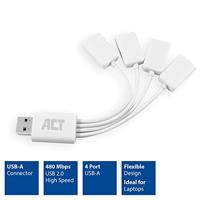 ACT 4-poorts USB 2.0 hub - thumbnail