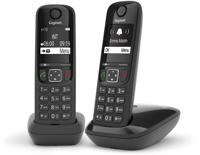 Gigaset AS690A DUO Huistelefoon Zwart - thumbnail