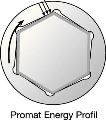 Promat/Tecwerk Dopsleutelbit | 1/2 inch 6-kant | sleutelwijdte 10 mm | lengte 40 mm - 4000821210 Promat/Tecwerk Dopsleutelbit | 1/2 inch 6-kant | sleutelwijdte 10 mm | lengte 40 mm - 4000821210