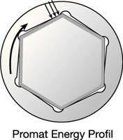 Promat/Tecwerk Dopsleutelbit | 1/2 inch 6-kant | sleutelwijdte 11 mm | lengte 40 mm - 4000821211 - thumbnail