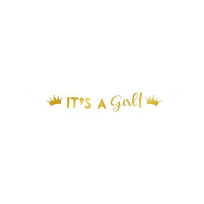 Letter banner - It&apos;s a girl!