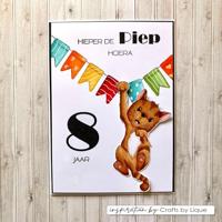 Vaessen Creative • clear stamps cijfers 12st. - thumbnail
